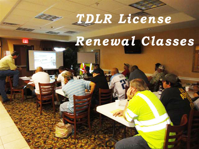 How do you renew a TDLR license?